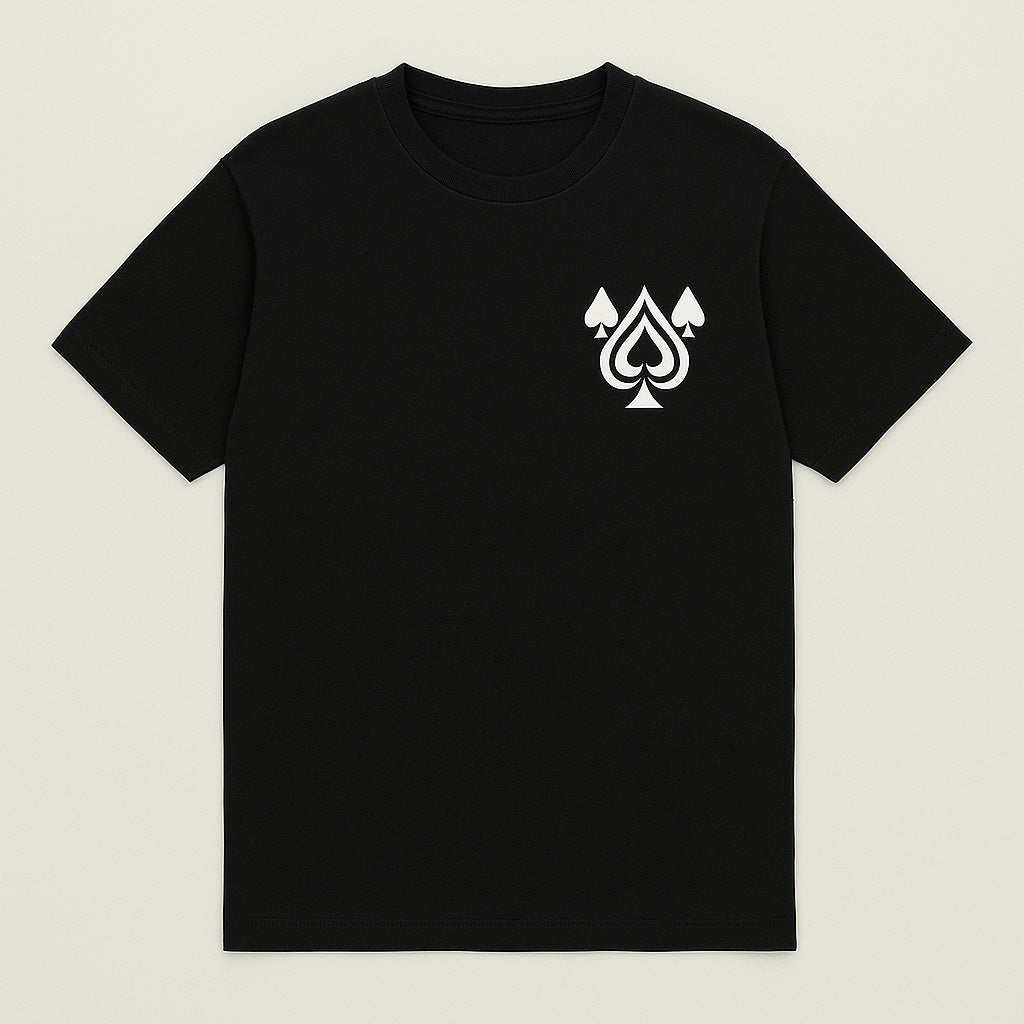 P1 Black Fitted Tee
