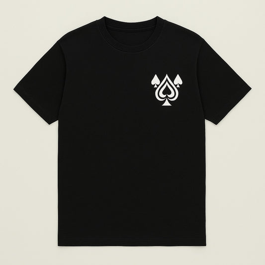 P1 Black Fitted Tee